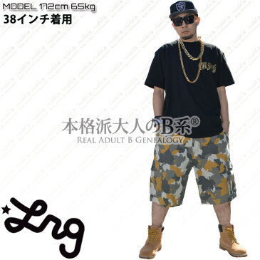 LRG ハーフパンツ メンズ 春夏用 グレー 大きいサイズ ビッグシルエット エルアールジー チノパン ゆったり 太め カーゴ パンツ ポケット ショートパンツ 短パン 半ズボン おしゃれ かっこいい 柄パンツ 迷彩 b系 ヒップホップ ストリート系 ハイ ブランド【SALE】J146002