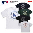 MLB ロサンゼルス ドジャース Tシャツ 半袖 メンズ 春夏用 全5種 大きいサイズ Dodgers LA ロゴ エムエルビー おしゃれ かっこいい 刺繍 ワッペン オーバーサイズ ビッグシルエット アメカジ b系 ヒップホップ ファッション ストリート系 ブランド 服 2024春夏 新作 MB14797