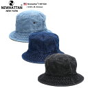 NEWHATTAN ハット メンズ レディース 春夏秋冬用 全3色 大きいサイズ ニューハッタン 帽子 hat バケットハット バケハ デニム デニムハット おしゃれ ぼうし 無地 シンプル 無地ハット ハット無地 b系 ヒップホップ ファッション ダンス ストリート系 ブランド NF1530