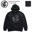 ロカウェア ROCAWEAR フードパーカー 【RWHD016BLK】 メンズ レディース スウェット 長袖 裏起毛 かっこいい ゼブラ柄ロゴ 刺繍 黒 M L XL 2L LL 2XL 3L XXL 3XL 4L XXXL 大きいサイズ b系 ヒップホップ ストリート系 ファッション ブランド ギフト