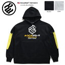 ロカウェア ROCAWEAR フードパーカー スウェット 長袖 メンズ レディース 春秋冬用 黒 グレー L XL 2L LL 2XL 3L XXL 3XL 4L XXXL 大きいサイズ b系 ヒップホップ ストリート系 ファッション ブランド 服 かっこいい 裏起毛 袖プリント ライン ビッグシルエット RW183K16
