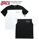 サウスポール SOUTH POLE Tシャツ 半袖 総柄 切替 メンズ 白 黒 L XL 2L LL 2XL 3L XXL 3XL 4L XXXL 大きいサイズ b系 ヒップホップ ストリート系 ファッション ブランド 服 かっこいい おしゃれ フットボールシャツ シンプル ビッグシルエット オーバーサイズ 11922051