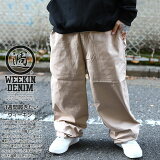 WEEKIN DENIM ѥ Υѥ  Хѥ  礭 ä  󥰥ѥ ̵  ֥å ١  ϥ ֥ WD-LP-CH-001