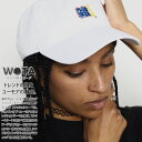 すべてが雑 公式 × NEWHATTAN キャップ ローキャップ レディース 白 和柄 ざつ おおざっぱ ロゴ ニューハッタン ヲタ映えモード 全てが雑 帽子 ...
