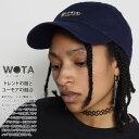 酒しか信じない 公式 × NEWHATTAN キャップ ローキャップ レディース 紺 和柄 酒 お酒 ロゴ ニューハッタン ヲタ映えモード 帽子 cap 浅め ...
