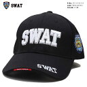 SWAT キャップ ローキャップ 春夏秋冬用 黒 零 ZERO 帽子 ボールキャップ CAP NYPD ニューヨーク市警察 ニューヨーク市警 ロゴ 刺繍 ワ..