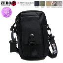 迷彩 バッグ 零 ZERO サコッシュ ポーチ ショルダーバッグ スマホショルダー BAG 黒 オリーブ マルチカム 迷彩柄 1.5L 無地 シンプル サバゲー...
