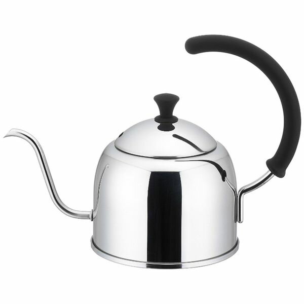 ポイントコーヒードリップに適した、細口タイプ。ゆっくりピンポイントにお湯をコントロールできます。※写真はイメージです。内容・デザイン等変更になる場合があります。予めご了承ください。箱サイズ23.1×18.8×13cm現品サイズ・内容容量0.9l(満水容量)ドリップケトル1個・本体:ステンレス・底面:有磁性ステンレス・ハンドル、ツマミ:耐熱シリコーンゴム重さ560g製造生産地日本製備考※「のし」や「包装」については、対応できる商品と対応できない商品がございます。ご購入前に、お気軽にお問い合わせください。通常、簡易包装に直に送り状を貼ってお送りいたします。【宮崎製作所 商品一覧】 オブジェ ソースパン18cm OJ-4 オブジェ ソースポット20cm OJ-6 ジオ・プロダクト 全面7層 ソテーパン25cm GEO-25ST ジオ・プロダクト 全面7層 行平鍋18cm GEO-18YH ジオ・プロダクト 全面7層 蒸し器付鍋25cm GEO-25M ジオ・プロダクト 全面7層 浅型両手鍋25cm GEO-25S ジオ・プロダクト 全面7層 片手鍋16cm GEO-16N ジオ・プロダクト 全面7層 片手鍋18cm GEO-18N ジオ・プロダクト 全面7層 両手鍋20cm GEO-20T ミヤコーヒー ドリップケトル0.9l(ミラー) MCO-1宮崎製作所 ミヤコーヒー ドリップケトル0.9l(ミラー) MCO-1 ギフト 贈り物 送料無料【注意事項】メーカー直送の商品となりますので、「代金引換」払いは不可となります。ご了承ください。お届け先が、北海道、沖縄、離島になる場合、別途送料が必要になる場合がございます。