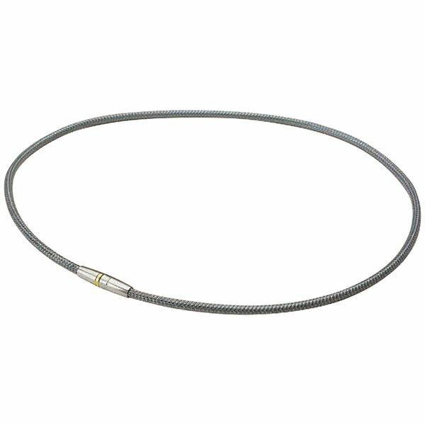 ファイテン RAKUWA磁気チタンネックレス メタルトップ 0222TG870053（グレー/シルバー） ギフト 贈り物 送料無料[24]