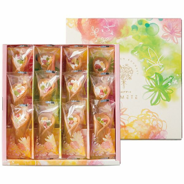 京寿楽庵 KOMETE 花束のデザート12個入 ギフト 贈り物 送料無料[24]