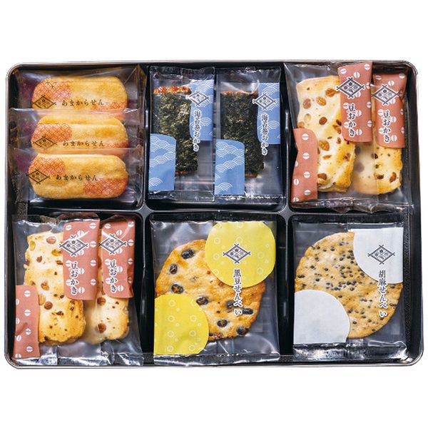 Japanese, Chinese Sweets - 岩塚製菓 新潟物語 米菓詰合せ I-P ギフト 贈り物 送料無料[24]