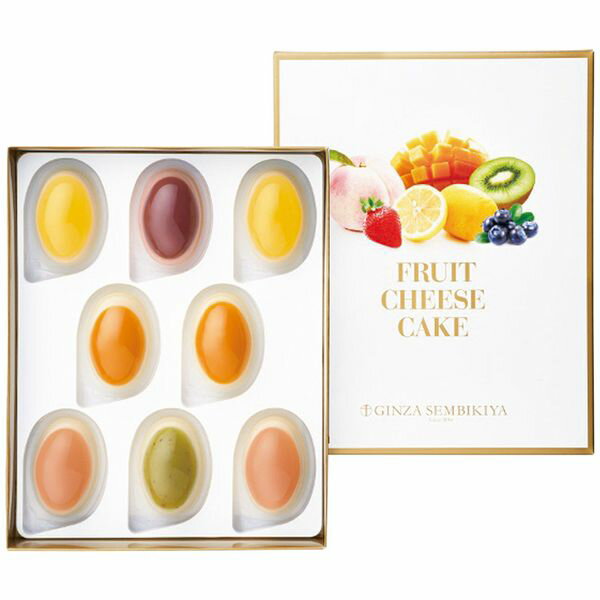 銀座千疋屋 銀座フルーツチーズケーキ PGS-390 ギフト 贈り物 送料無料 【産直】[24]