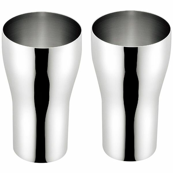 よこやま 燕熟の技 ステンレスタンブラー440ml 2客セット EJES-600 ギフト 贈り物 送料無料[24]