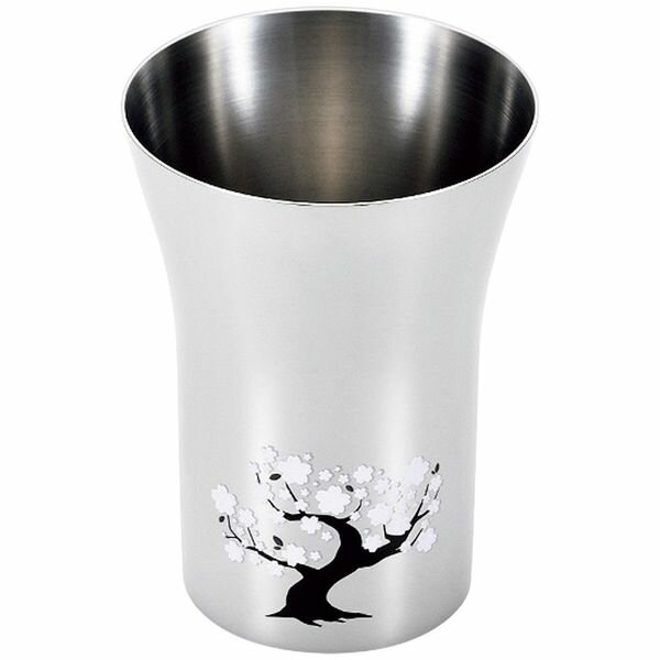 よこやま 燕熟の技 感温ステンレスタンブラー300ml 桜 EJK-300（桜） ギフト 贈り物 送料無料[24]