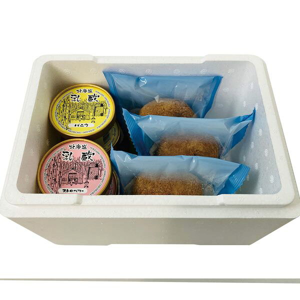 江戸屋 乳蔵 アイスとミルクシュー 120045 ギフト グルメ 送料無料 【産直】[24] honkeya-10919471 本家屋 サンプル画像2
