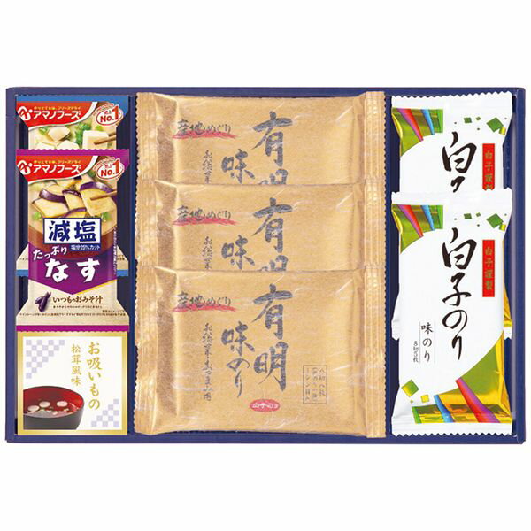 エルスト 味之庵 永谷園＆白子味のり＆アマノフーズ詰合せ 6461-25 ギフト 贈り物 送料無料[24]