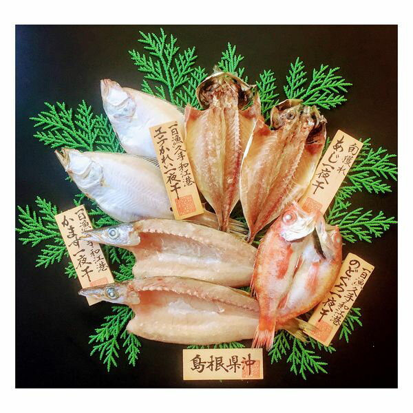 食品開発(株) 島根 岡富商店 島根沖清流干物セット 0200056 ギフト 贈り物 送料無料 【産直】[24]