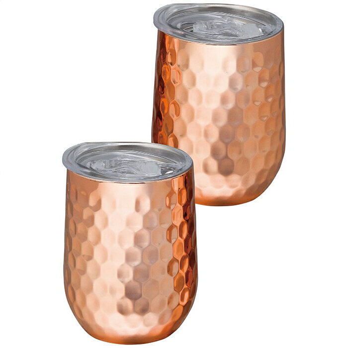 ククナ ステンレスタンブラー350ml2客セット(蓋付) ギフト 贈り物 プレゼント[24]