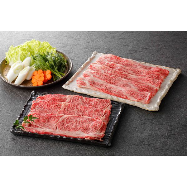 蔵王牛すき焼食べ比べ ギフト 贈り物 送料無料【産直】[24]