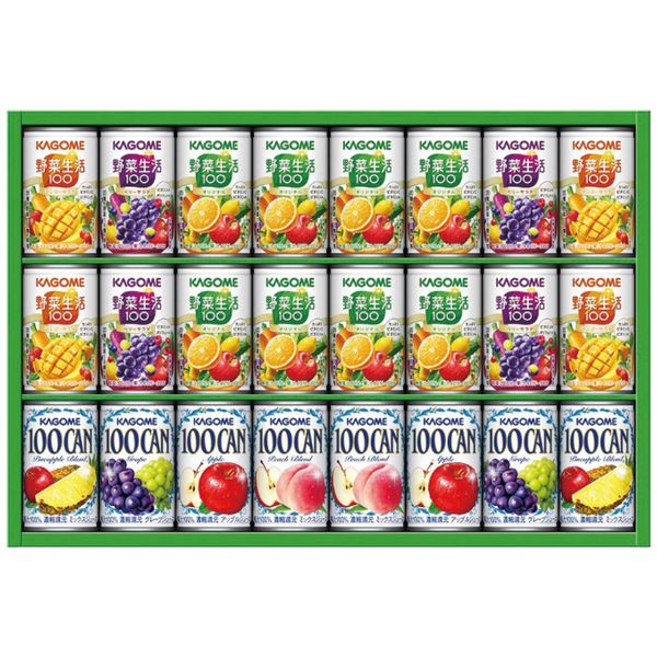 【選べる箱数(1～4箱)】カゴメすこやかファミリーギフト（1箱：24缶入）(KSR-30H)【送料込み価格】