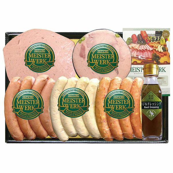 ポイント自家製ハム工房での本手造り。匠の技が光る製法から生まれる、真似のできないおいしさです。※写真はイメージです。内容・デザイン等変更になる場合があります。予めご了承ください。箱サイズcm27×20×10cm現品サイズ・内容ビアシンケン2...