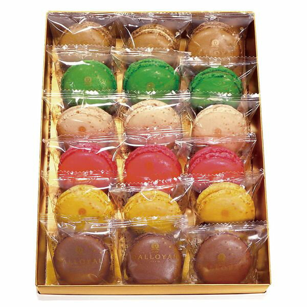 ダロワイヨ 【冷蔵】マカロン入り詰め合わせ（18個入） ギフト 贈り物 送料無料【産直】[24]