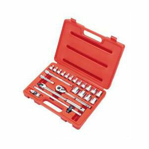 【JTC】22pcs 9.5mmソケットセット JTCH322B 工具セット [05]