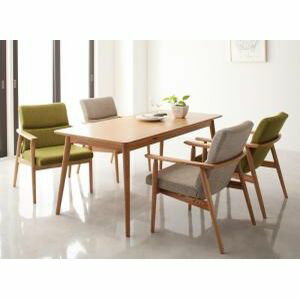 自然 - 天然木北欧スタイルソファダイニング【WOOD LAND】ウッドランド/5点セット [00]