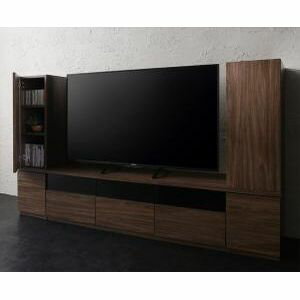 キャビネットが選べるテレビボードシリーズ add9 アドナイン 3点セット(テレビボード+キャビネット×2) 木扉 W140[00]