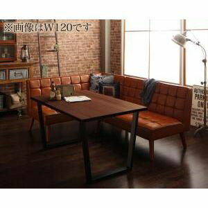 アメリカンヴィンテージ リビングダイニングセット Monica モニカ 3点セット(テーブル+ソファ1脚+アームソファ1脚) 左アーム W150[00]