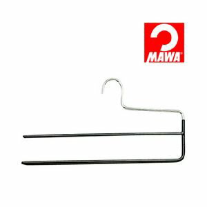 マワハンガー 滑らないハンガー スラックスハンガー ズボンハンガー ブラック【代引不可】 [01]