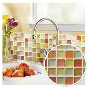 モザイクタイルシール クリアオレンジ MT-004【代引不可】 [01]