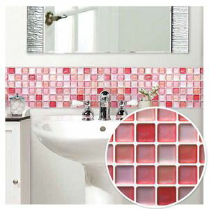 モザイクタイルシール クリアピンク MT-005【代引不可】 [01]