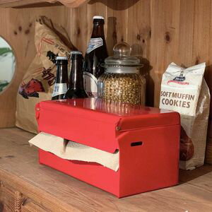 ティッシュ ディスペンサー 100-160N-RD DULTON ダルトン[01]