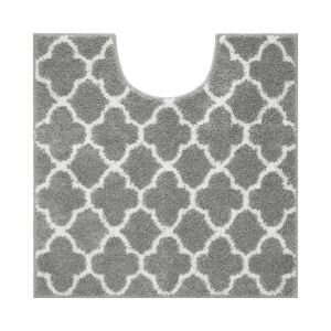 モロッカントイレマット 60x60 グレー　オカトー[01]