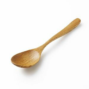 スプーン カレースプーン 18cm 栗の木 天然木 カトラリー 若兆[01]