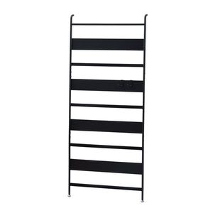 レコードラック W RK-S02 BK (ブラック) [01]