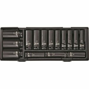 【JTC】12.7mm 15PCSディープインパクトソケットセット JTCK4151[05]