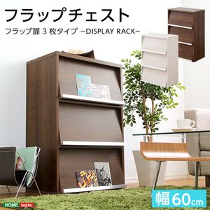 収納家具【DEALS-ディールズ-】 フラップ扉3枚タイプ【代引不可】 [03]