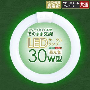 【ポイント4倍】アタッチメント不要！LEDサークルランプ　30W型[03]