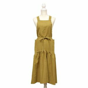 乐天商城 - サーケル ロングドレスエプロン MOSS モス （入数：6点）[09]