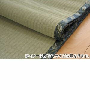 純国産 減農薬栽培 い草 上敷き カーペット 糸引織 『西陣』 団地間4.5畳（約255×255cm） 熊本県八代産イ草使用 1400050011402 [13]