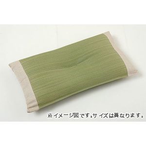 【ポイント4倍】枕 まくら い草 高さが調整できる さらさら 消臭 シンプル 無地 平枕 約50×30cm ナチュラル 1121670186301 [13]