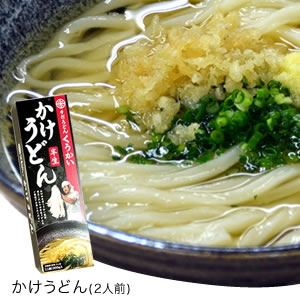 うどん　手打ち　手打ちうどん　かけうどん2人前セット 