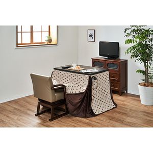 ハイタイプ薄掛けこたつ布団 トルタFH960 (約)幅90×奥行60×高さ73cm [23]