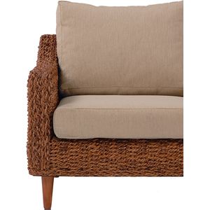 チェアー RL-1430NA-1C（ナチュラル） (約)幅68×奥行75×高さ70×座面高38cm グランツシリーズ アジアン家具 アバカソファー 1P 一人掛け リゾート風 [23]