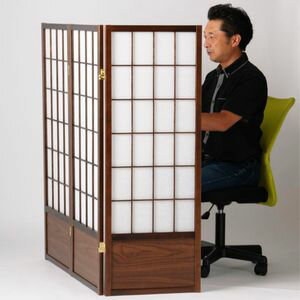 和風衝立 あずき M パーテーション[31]