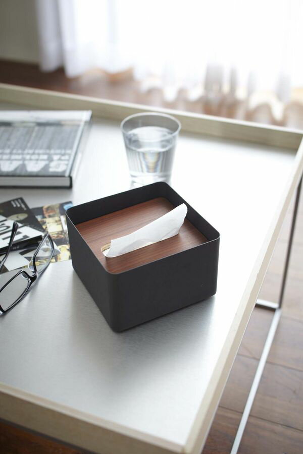 ティッシュケース リン S BR RIN 山崎実業 YAMAZAKI【代引不可】 [01]