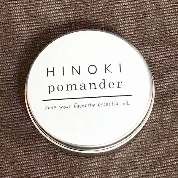 ヒノキポマンダー缶入り単品【代引不可】[02]