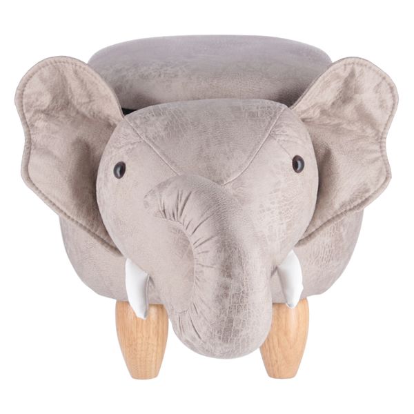 アニマルスツール収納付キ ゾウ (入数:1点)[09] [2]